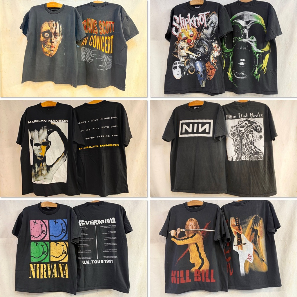 เสื้อวินเทจ เสื้อผ้าฟอก เสื้อวง90s