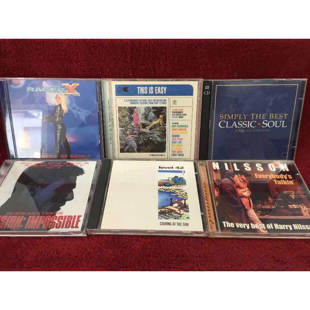 CD This Is Easy / Mission Impossibl / The Pogues / Des'ree / Babyface / The Pogues สภาพตามรูปปก AA306(91-135)