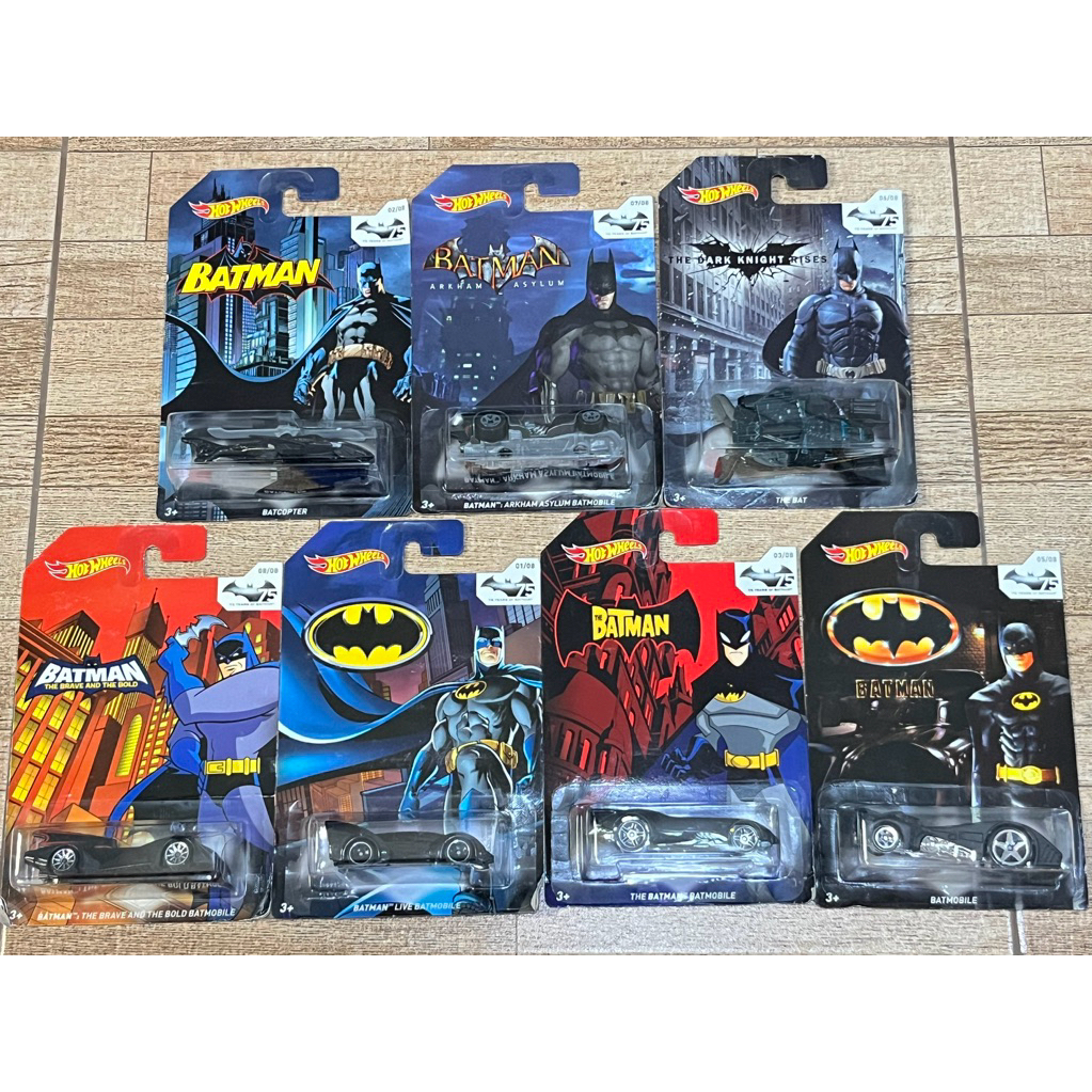 HOTWHEELS BATMANล้วนๆ ‼️แพคไม่สวย แพคยับ-บุบ