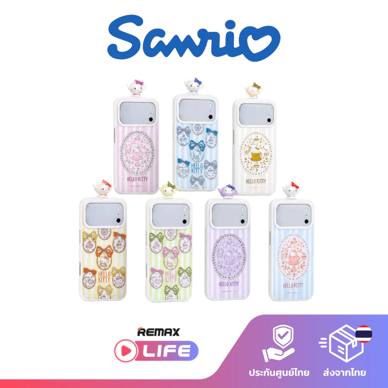 กล่องสุ่ม Sanrio Phone Case Hello Kitty Tea Party Series เคส IP 17 Pro Max