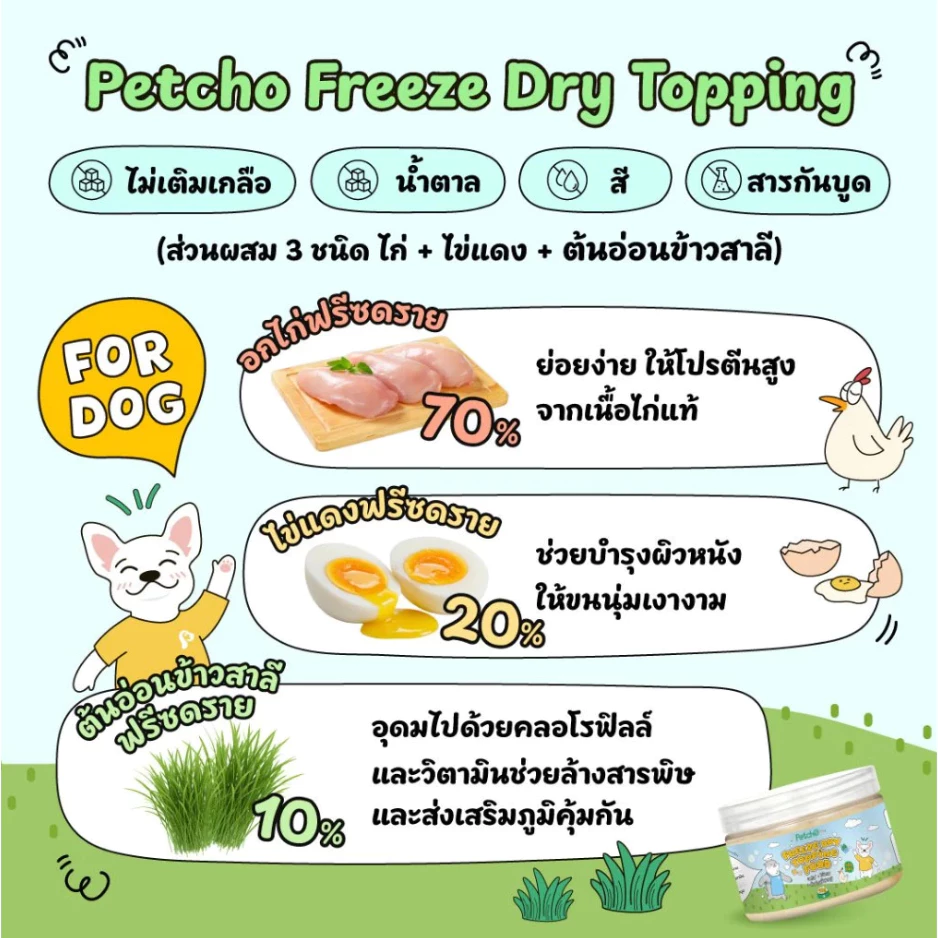Petcho ผงโรยอาหารแมว thumbnail 6