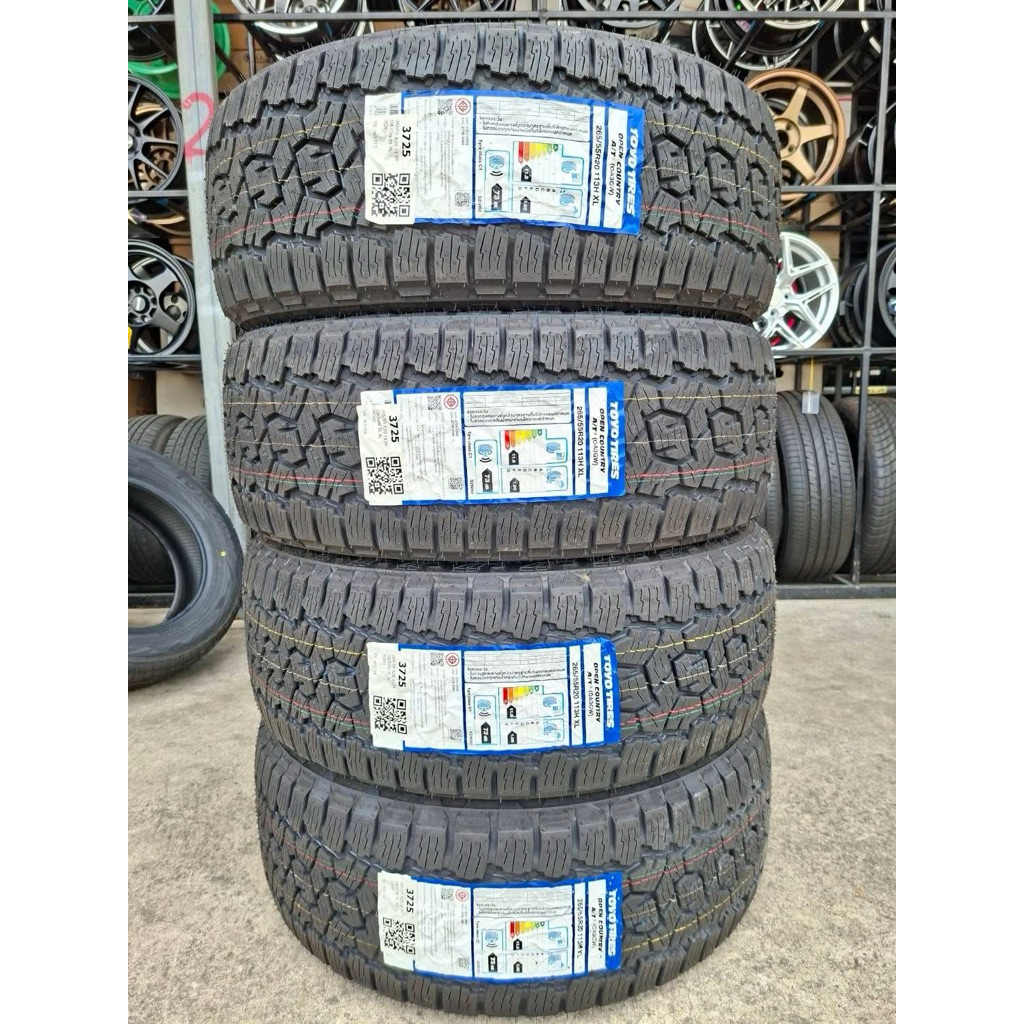 🚘🚔Toyo 265/55/20 at3 ยางใหม่ปี25