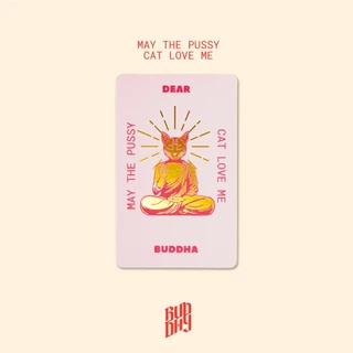 สติ๊กเกอร์แก้อาการ DEAR BUDDHA by Bhuddy