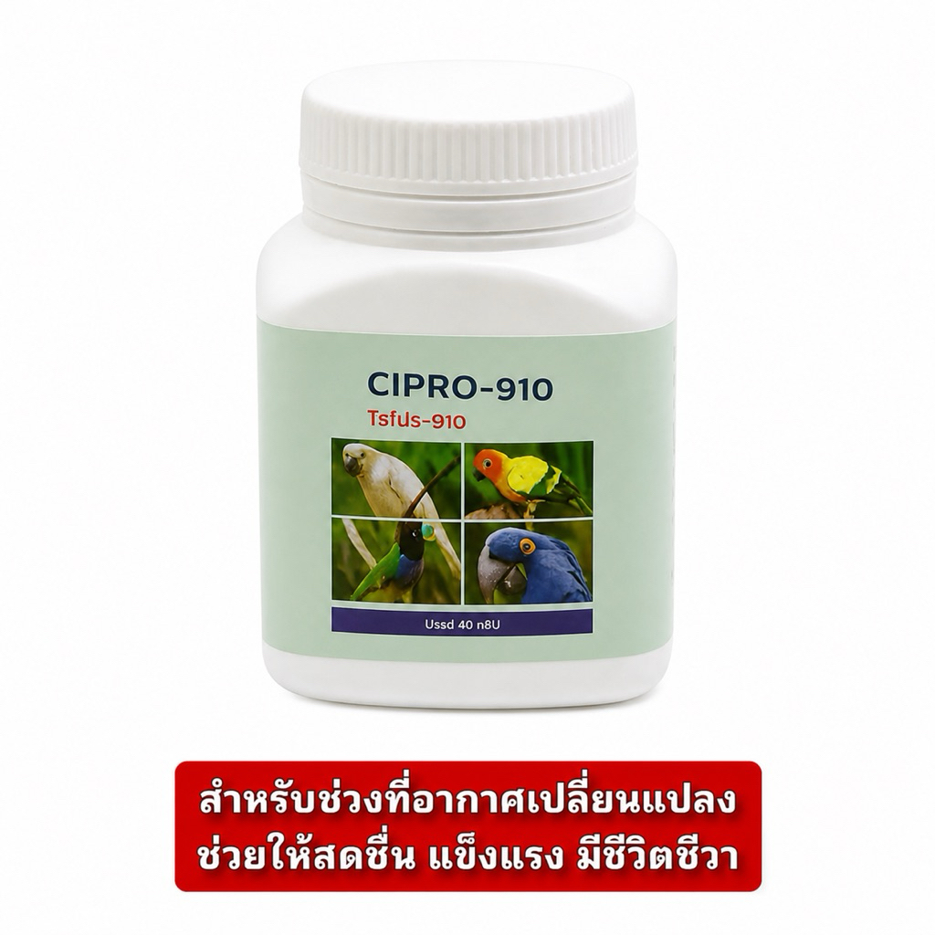 (พร้อมส่ง) CI-bird910 อาหารเสริมดูแลระบบหายใจและทางเดินอาหาร