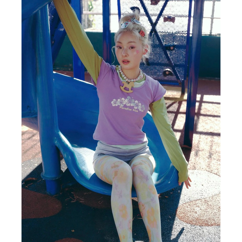 💟 เสื้อเบบี้ทรี SUMMER 2026 purple S - VGH (New in pack)