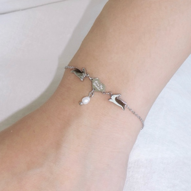 nice try studio - Bunni Loves Bracelet lร้อยข้อมือรูปกระต่าย ไม่ลอก ไม่ดำ