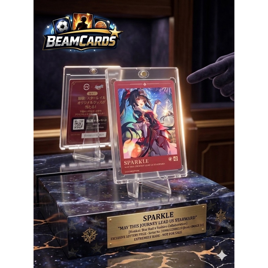 🎭 [ULTRA RARE] Sparkle - Sushiro x Honkai: Star Rail Limited Edition 🎭