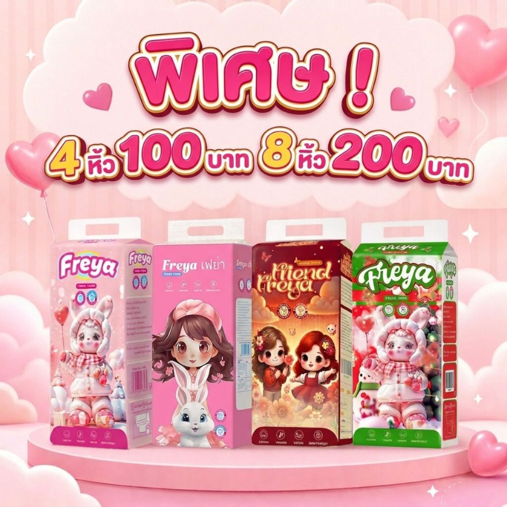 [โปรแรง!!!] ทิชชู่ดึงเฟย่า สัมผัสนุ่ม 800แผ่น หนา4ชั้น | เช็ดทำความสะอาด