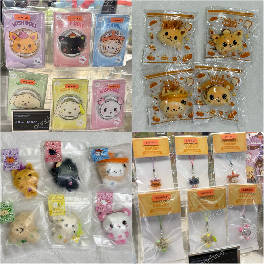 พร้อมส่ง ✨ NCT WISH  [ WISH BAKERY ] MAGSAFE GRIPTOK / RASIN KEYRING