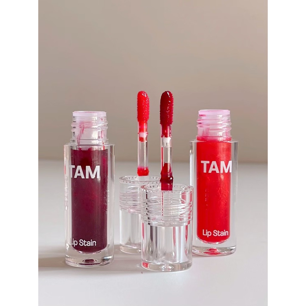 TAM LIP STAIN ลิปทินต์ สีสวยชัด กันน้ำ ติดทนเซต 1 แท่ง