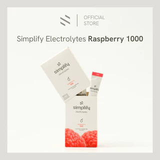 Simplify Electrolytes (12 sachets) - Raspberry 1000