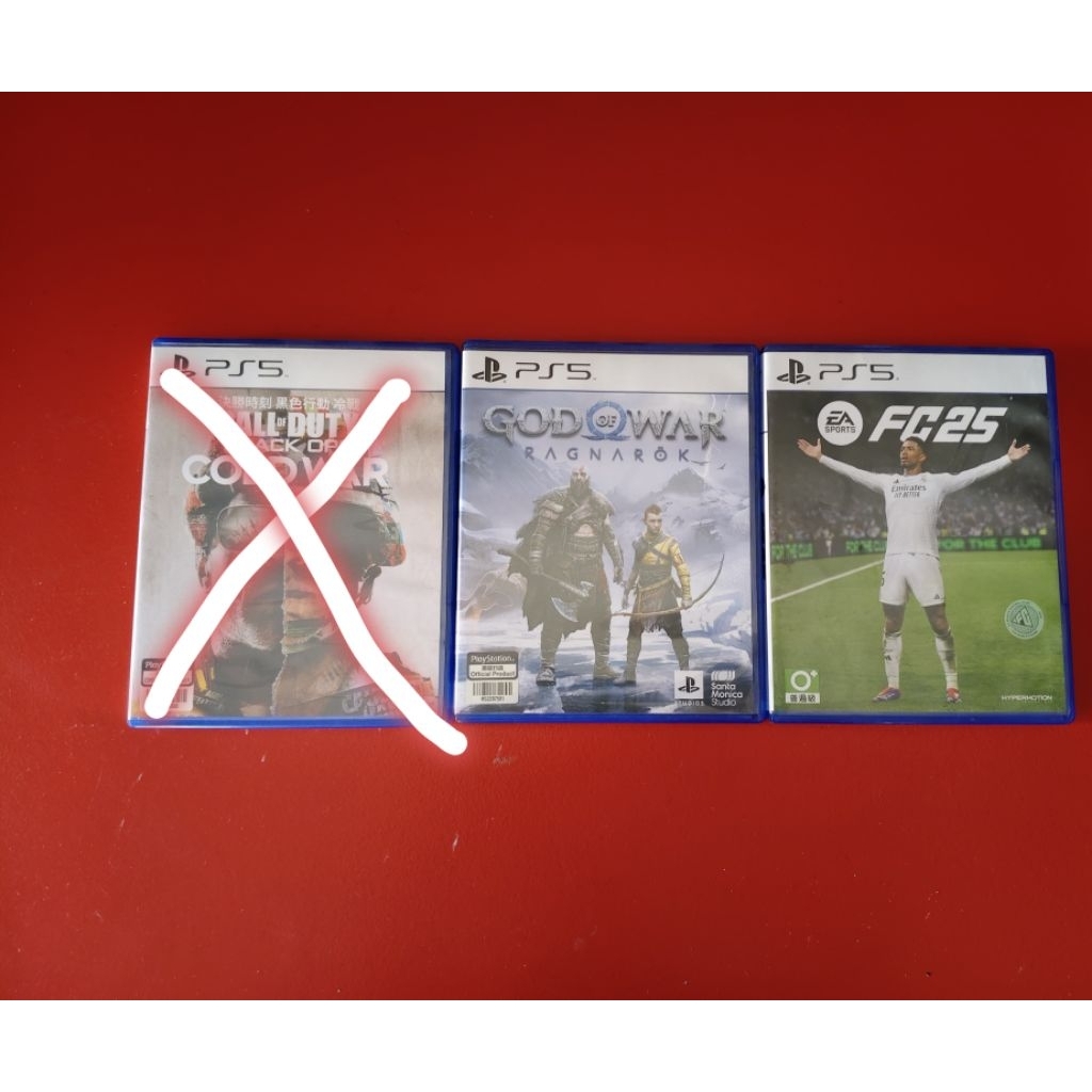 (ของแท้มือสอง) ขายเหมาแผ่น PS5