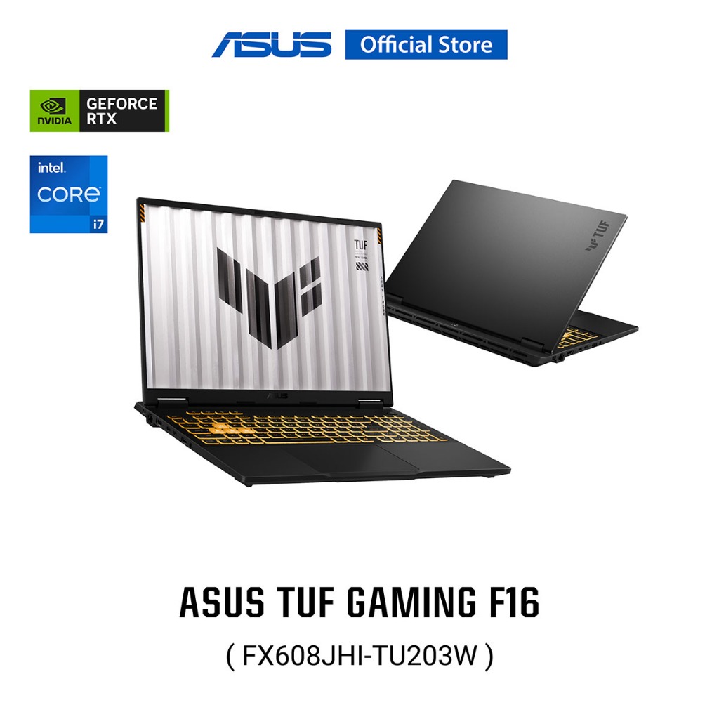 ASUS TUF Gaming F16 (FX608JHI-TU203W) 16" FHD+ 16:10, i5-14450HX, 16GB, 512GB, RTX5050, W11