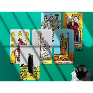 OMC Tarot ver2 : Oh! My Caaaat by Deckstiny (โอ เอ็ม ซี ทาโรต์) (ไพ่แท้ 100%)
