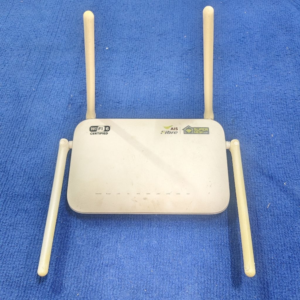 FiberHome SR1041Y Router กระจาย WiFi (ใส่ซิมไม่ได้) ไม่มีอะแดปเตอร์ รับประกัน 7 วัน มีตำหนิที่เสา