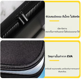 กระเป๋าเก็บไม้ปิงปอง กันกระแทกกันน้ำ ช่องแยกในตัว 2 สี สะดวกพกพา ปกป้องอุปกรณ์ให้คงสภาพดี