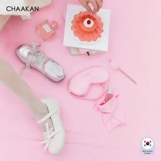 CHAAKAN [นำเข้าเกาหลี 100%] Cocomel Quilting Mary Jane Sneakers รองเท้าผ้าใบแมรี่เจนผู้หญิง ตีนตุ๊กแก เดินนานไม่ปวดเท้า