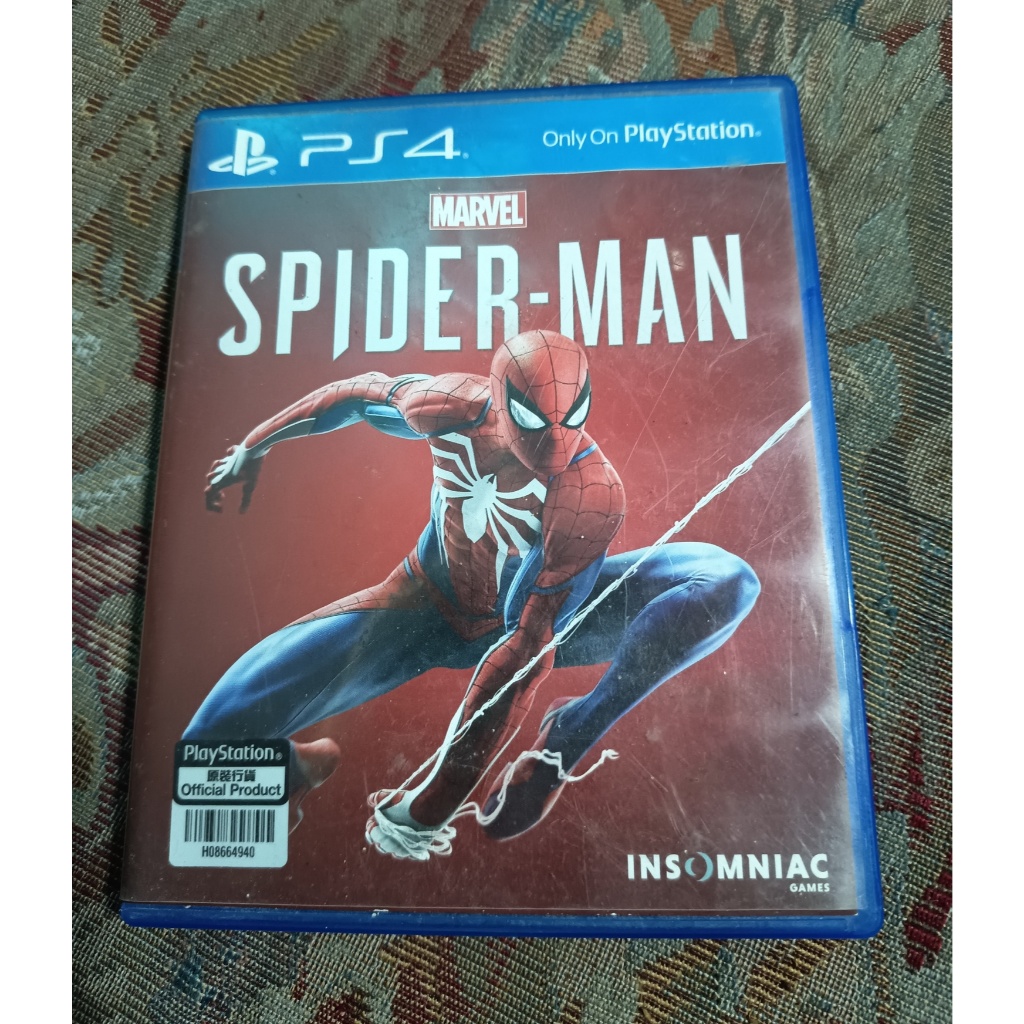 แผ่นเกมส์ PS4 แผ่นแท้PS4 Spider-man
