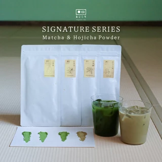 มีใจให้มัทฉะ 真心 รวมผงมัทฉะเกรดพรีเมียม ไร่ชารางวัล | Signature Series Matcha | ผงชาเขียวมัทฉะญี่ปุ่น 100% | มัทฉะลาเต้