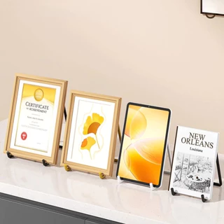 JoyTray ที่ตั้งแสดงรูปภาพ เหรียญรางวัล ใบรับรอง และแท็บเล็ตแบบตั้งโต๊ะ พร้อมฐานรองรับที่มั่นคง ทนทาน
