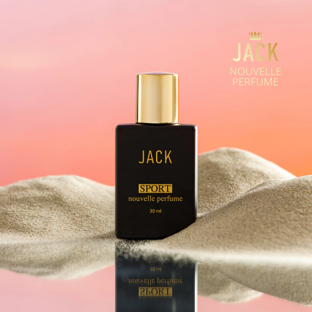 JACK Nouvelle Perfume - น้ำหอมเจ้าสเน่ห์ หอมสะอาด สดชื่นแนวสปอร์ต เท่ห์ เข้ม มีเสน่ห์แบบผู้ชายแมนๆ