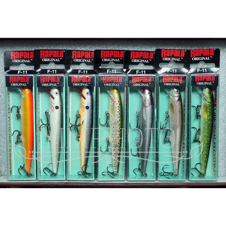 RAPALA ORIGINAL FLOATING F-11 ของแท้ เหยื่อปลอม เหยื่อตกปลา F11