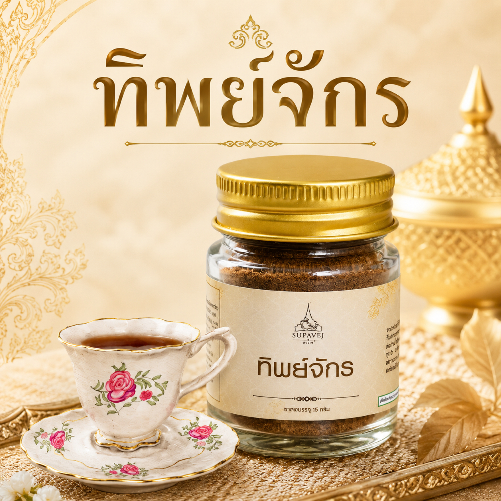 ผงหอมทิพย์จักร ผงหอมฤทธิ์เย็น
