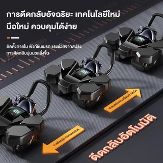Koraman เครื่องบริหารหน้าท้องแบบลูกกลิ้ง ดีไซน์ใหม่แบบสี่ล้อ พร้อมจอแสดงผลดิจิทัลนับจำนวนอัจฉริยะ ไม่ต้องติดตั้ง