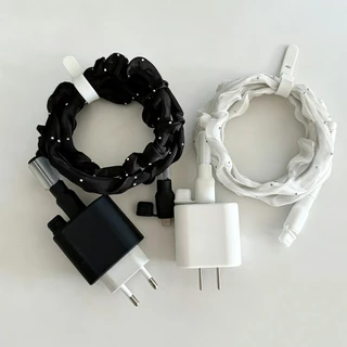 s พร้อมส่งจากไทย ชุดถนอมสายชาร์จ ซิลิโคนสีพื้น สำหรับ ไอโฟน 18w 20 w 35w ตัวถนอมสาย USB 20