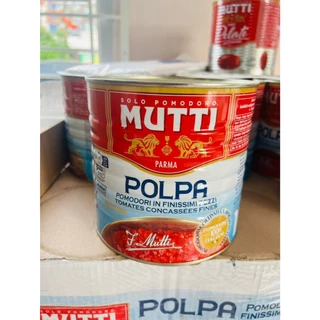 MUTTI POLPA FINELY CHOPPED TOMATOES 2.5kg มะเขือเทศบดละเอียด ขนาด 2.5 kg