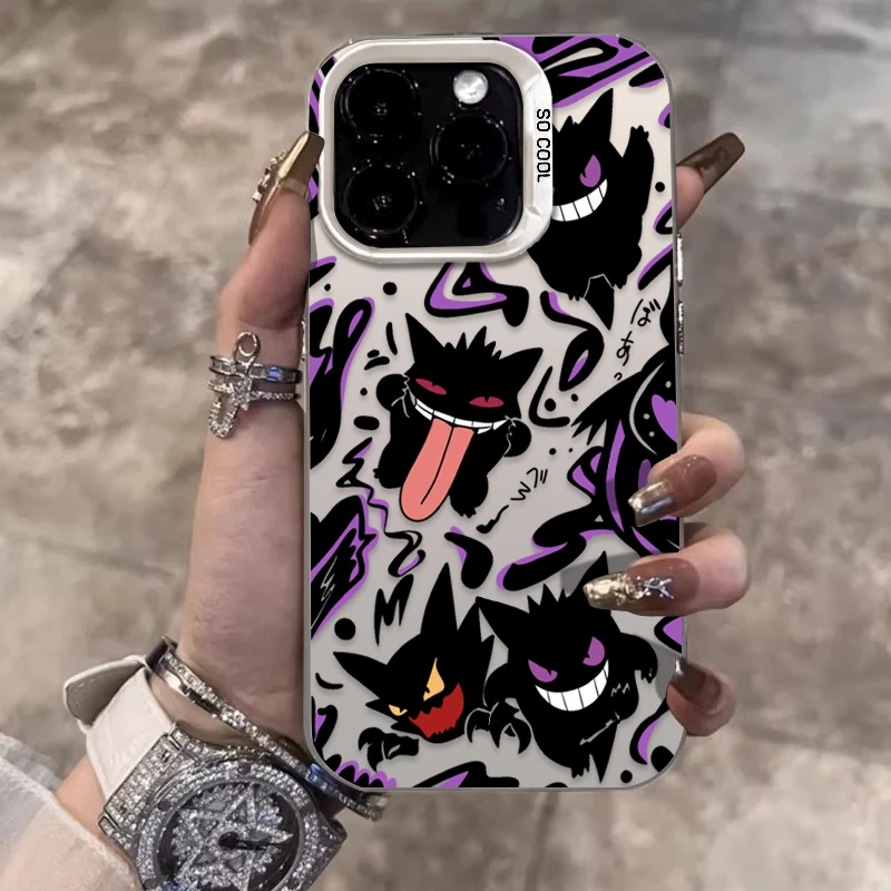 CODเคส iPhone กิงกะร์ (Gengar) สำหรับทุกรุ่น 16/15/14/13/12/11/7/8 Plus/X/XS Max/XR กันน้ำ กันกระแทก ส่งฟรี caseBFIMD181