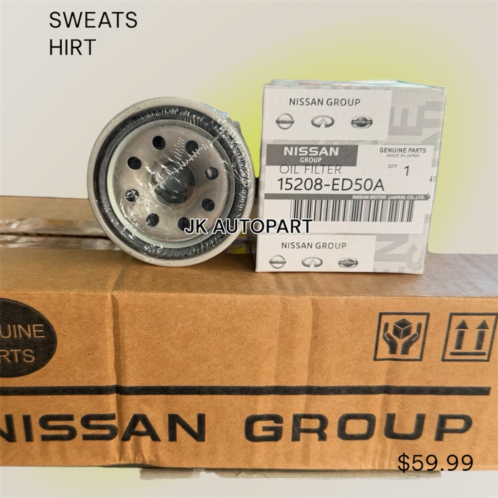 OEM กรองน้ำมันเครื่อง 15208-ED50A 15208-65F0A NISSAN MARCH,ALMERA,SUNNY,NEO,TIIDA,SYLPHY,PULZAR,TEAN