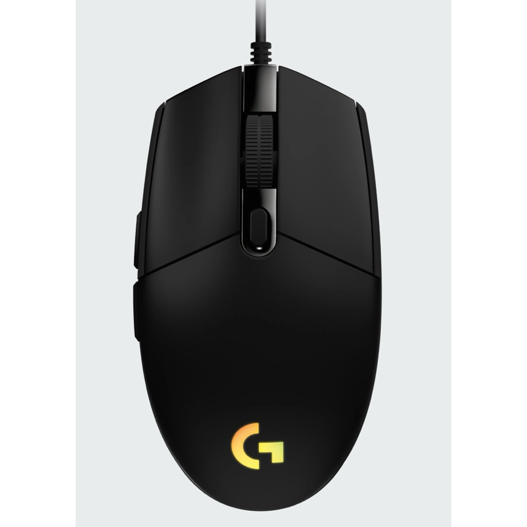 เมาส์เกมมิ่ง Logitech G102 LIGHTSYNC สีดำ พร้อมไฟ RGB
