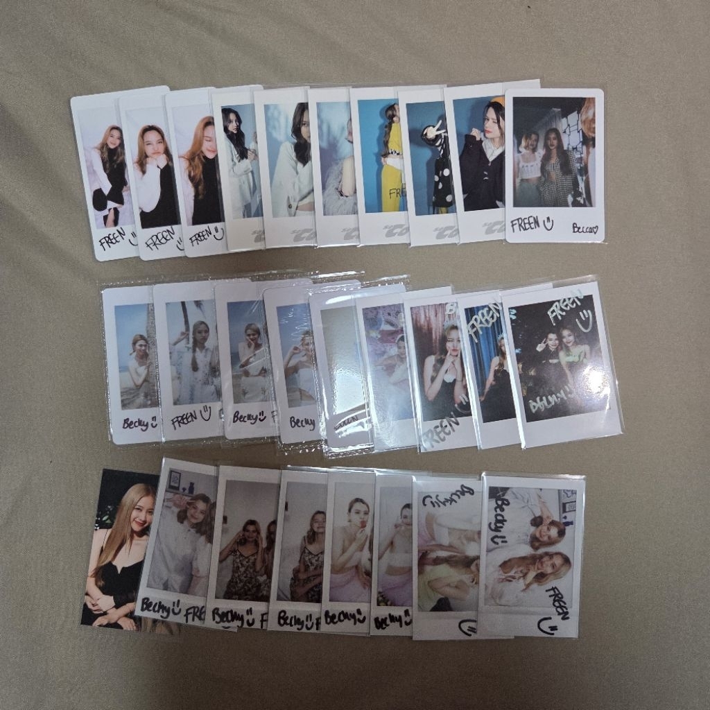✅️ พร้อมส่ง ✅️ การ์ดรูปภาพ จากนิตยสารจีน ฟรีนเบค Freenbecky