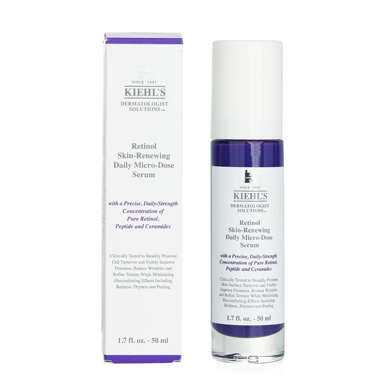 KIEHL‘S RETINOL DAILY SKIN-RENEWING MICRO-DOSE SERUM 50ML (ฉลากไทย)
