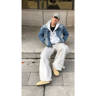 ✅ของแท้100%✅ Adidas Originals Adimule รองเท้าแตะหัวปิด birkenระบายอากาศได้ดีและสะดวกสบาย รองเท้าแตะ