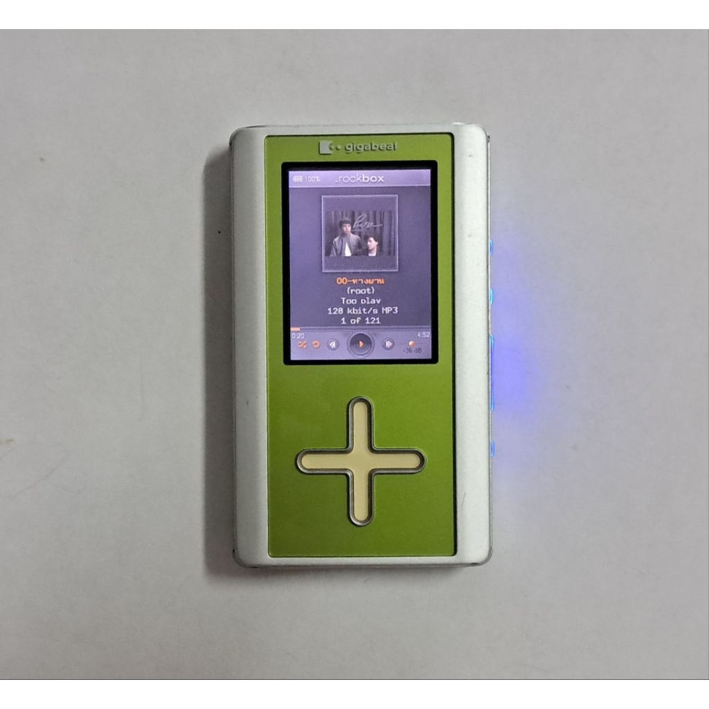 เครื่องเล่น MP3 lossless VDO toshiba Gigabeat F10 series แปลง cf แท้ 16G พร้อมใช้งาน SN 9796J