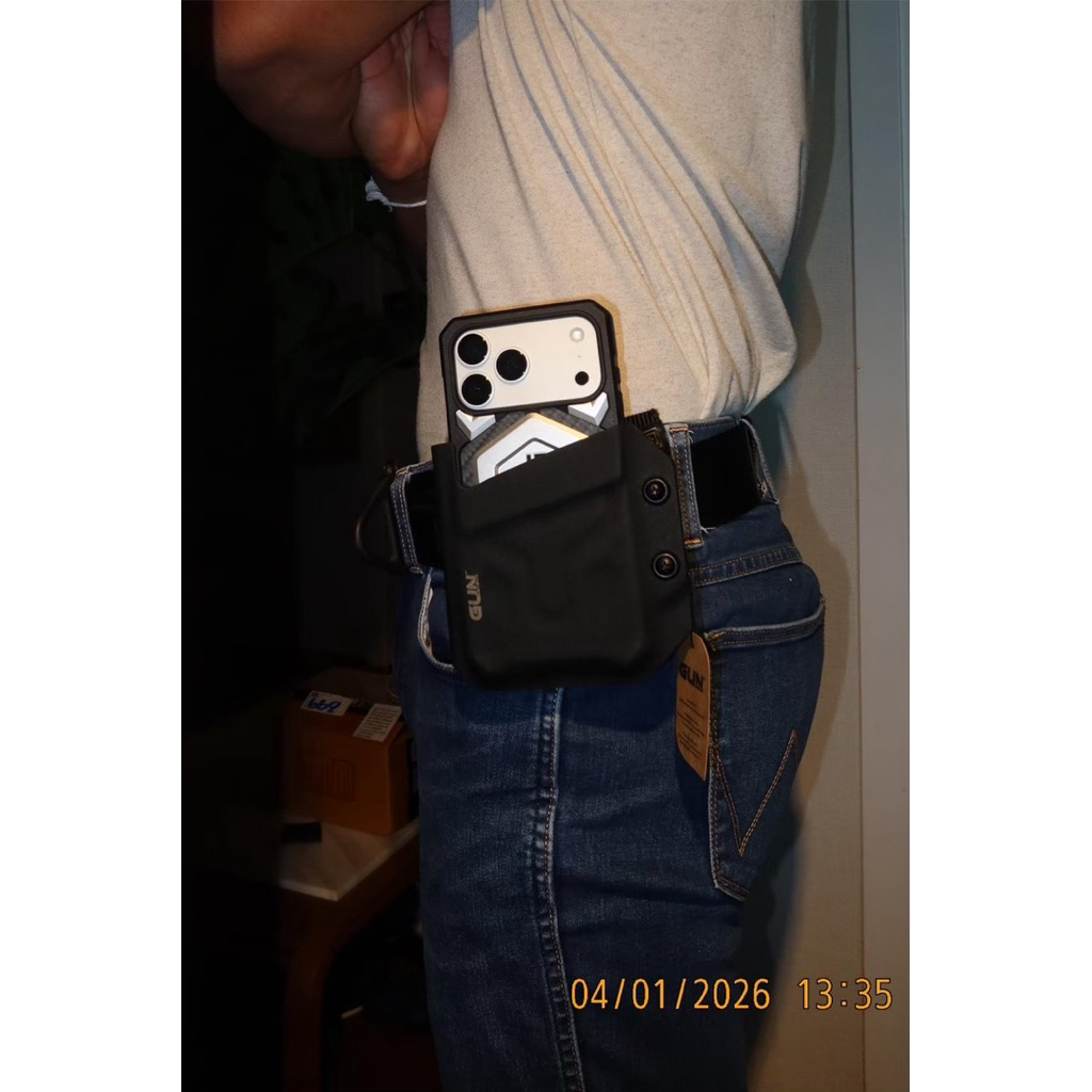 ซอง iPhone Kydex Tactical GUNBANGKOK [พร้อมเคสใส] | แข็งแรง น้ำหนักเบา พกพาสะดวก ราคา ถูกที่สุด ดีลบีเคเค แกลเลอรีภาพที่ 6