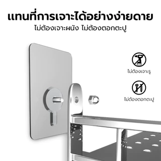 Naju ตะขอแขวน ตะขอติดผนัง ตะขอ แบบติดผนัง ไม่ต้องเจาะผนัง Hook รับได้ ได้เยอะ