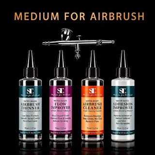 ST MEDIUM FOR AIRBRUSH สื่อผสมสำหรับแอร์บรัช ขนาด70ml