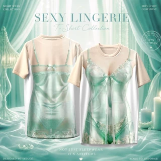 เสื้อคอกลม ลาย เสน่ห์ยามราตรี