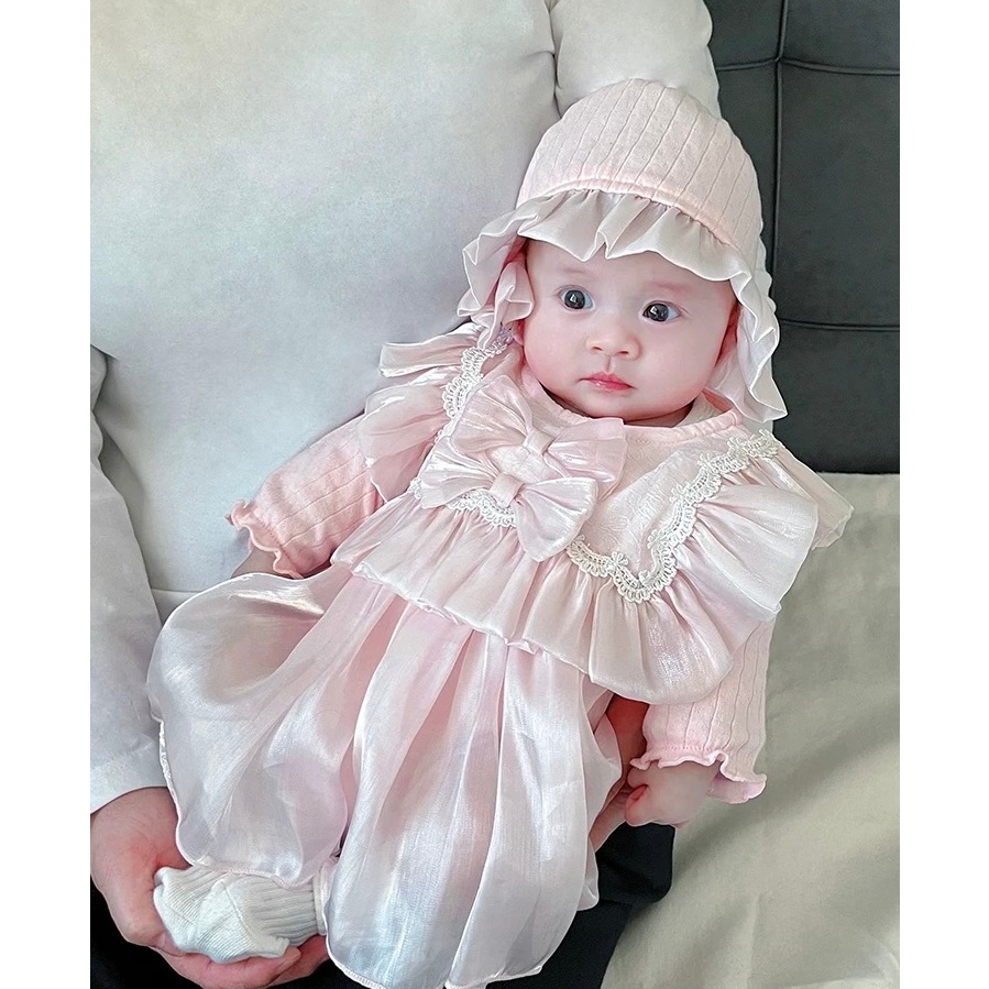 ชุดเด็กอ่อน ชุดบอดี้สูทเด็กอ่อน MiniQueen รุ่น Lil Princess (BDS00134)