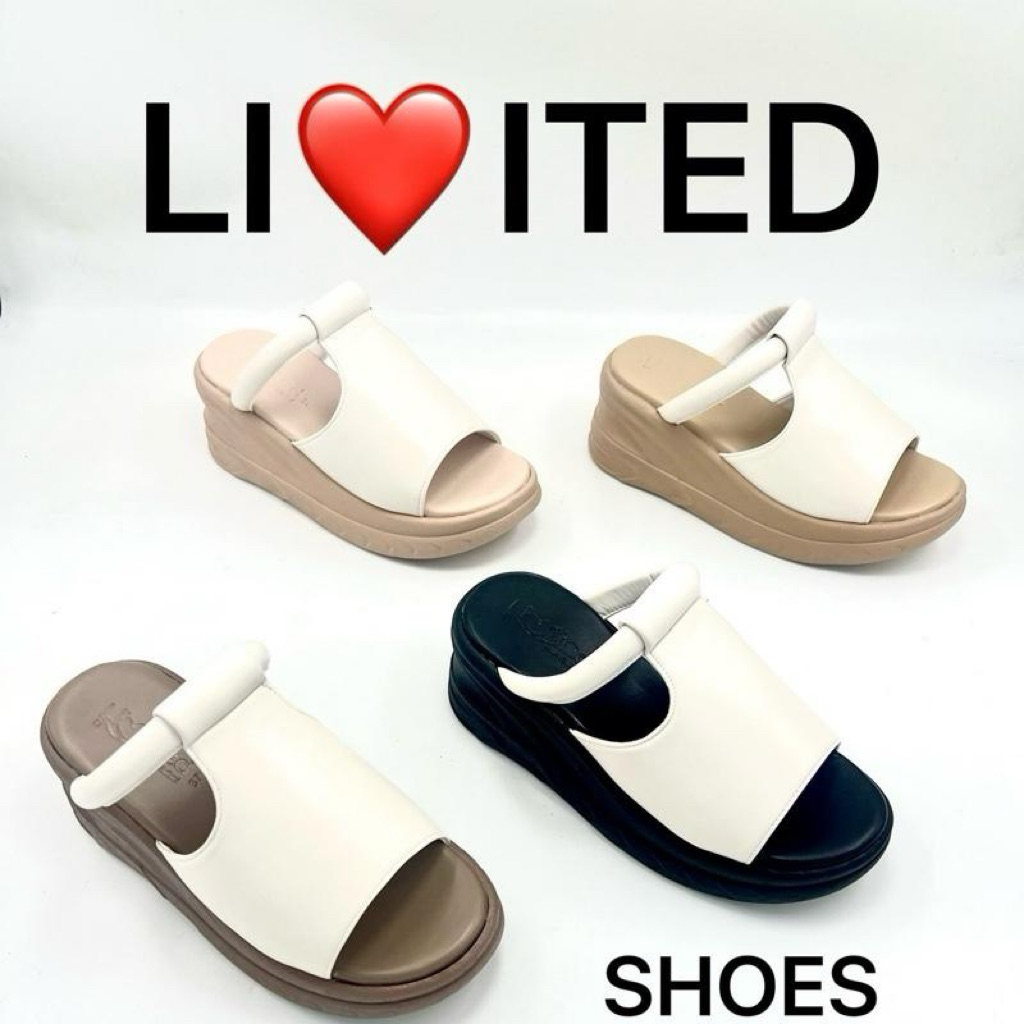 Limited Shoes ระหัส CY 5206 รองเท้าเสริมส้น ( เท้าปกติ ลด 1 ไซ้ส์ )