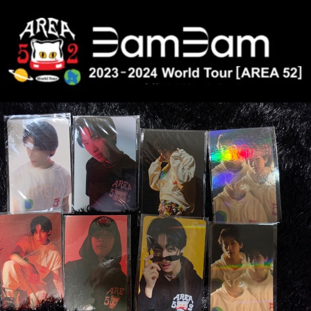 Photocard จากคอลเลคชั่น BAMBAM World Tour [AREA52]