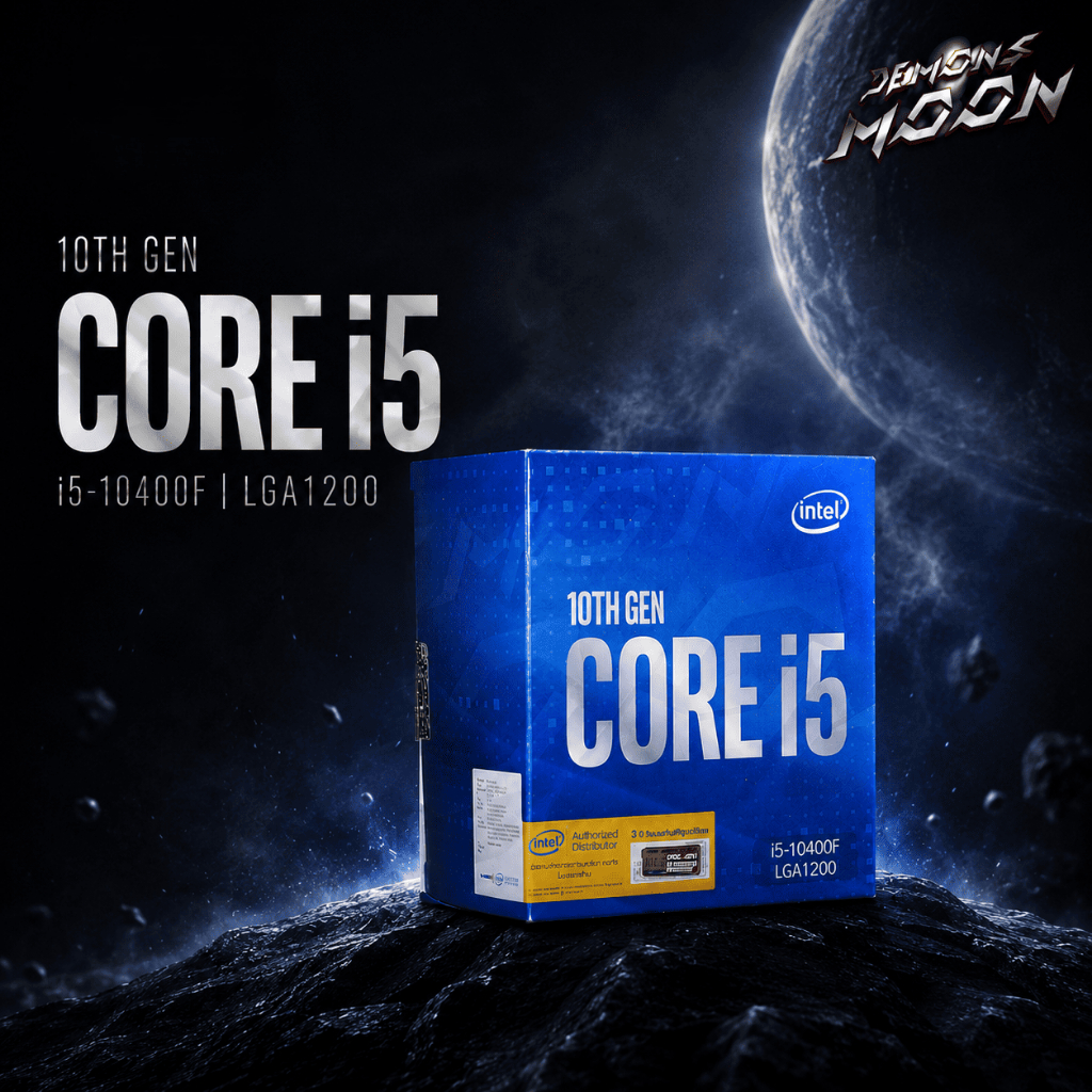 i5-10400F (ซีพียู มือสอง ) CPU Intel  Cores 6 Threads 12 ( LGA 1200)  + ประกันใจ 7 วัน Demons moon