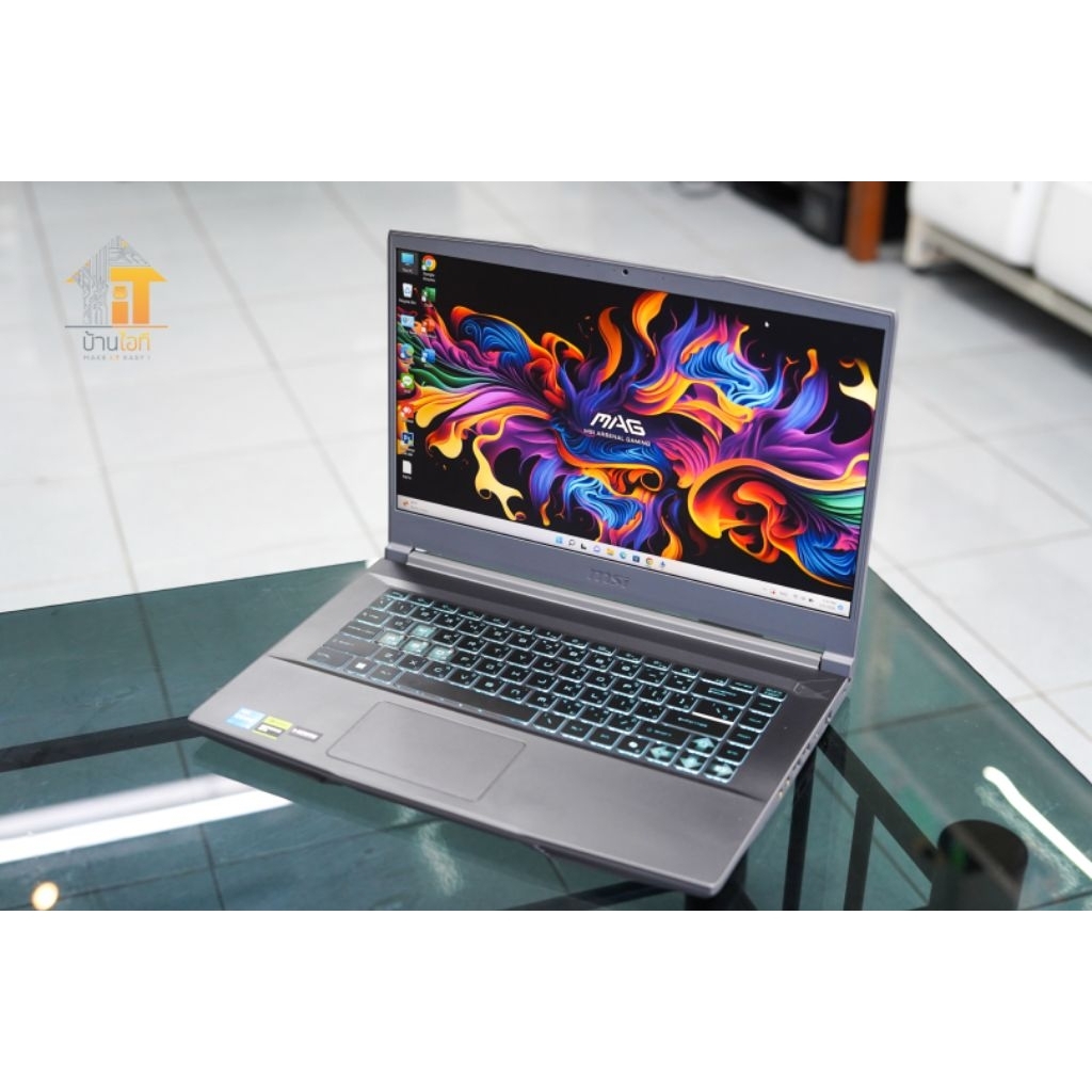 💻⚡️ MSI Thin 15 i5 Gen13 RTX4050 RAM16 จอ 144Hz เกมมิ่งแรง ดีไซน์บาง เบา พรีเมียม