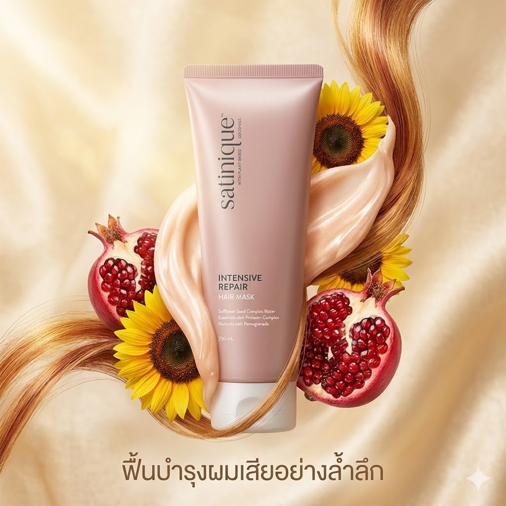 Satinique Intensive Repair Hair Mask 250ml. (Korea)