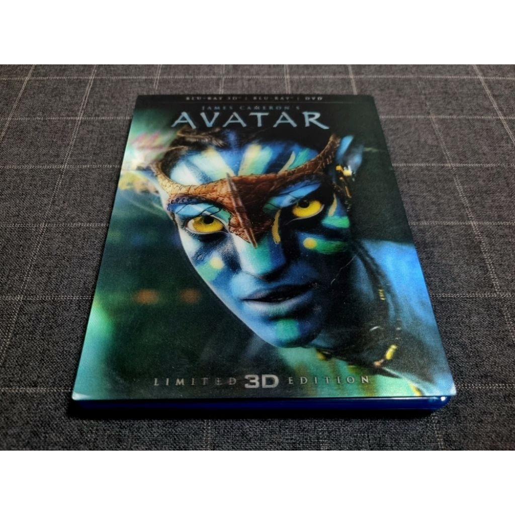 Blu-ray (3D+2D) ภาพยนตร์แอ็คชั่นไซไฟสุดอลังการ "Avatar / อวตาร" (2009)