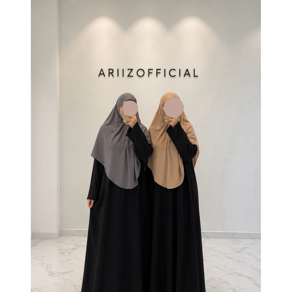 ARIIZ HIJAB สวมสำเร็จ หน้ากุ๊กไก่ ฮิญาบทรงเว้านางฟ้า ฮิญาบยาว