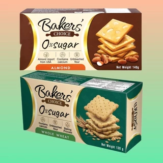BAKERSแครกเกอร์ปังกรอบ<เซต2กล่อง>*ไม่มีน้ำตาล*ไม่ฟอกขาว*ใช้การอบ*130g./กล่องหมดอายุเแอน10/2026